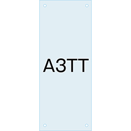 アクリル板A3縦縦　PSAC-A3TT　差換え面板