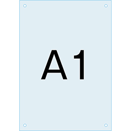 アクリル板A1　PSAC-A1　差換え面板